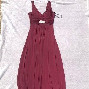 Size S maroon Fiesta Fashion prom/pageant dress